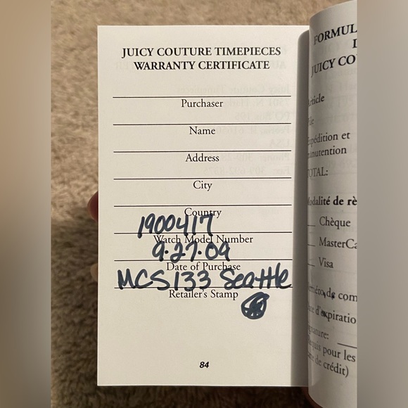 🛍️Sold Privately🛍️ Juicy Couture Women's 38mm Watch with Battery Replacement! - Picture 11 of 11